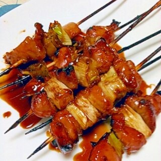 ビールが美味い我が家の焼き鶏